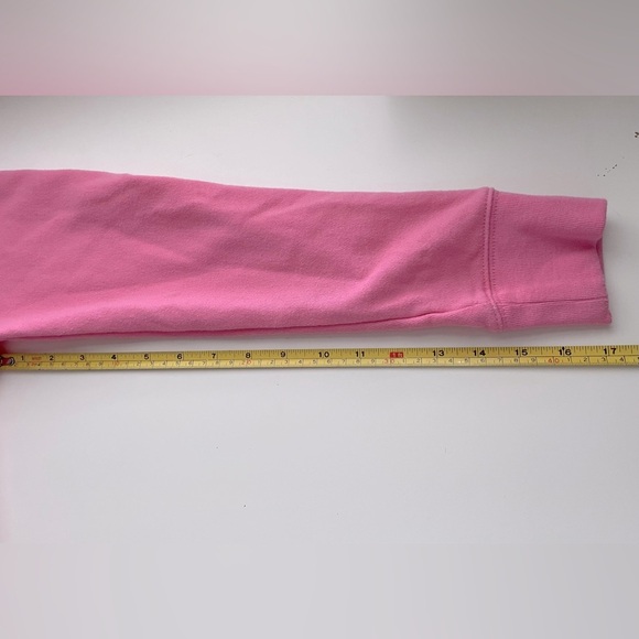 Levis Hoodie Pink Yellow Logo Pullover - Size XS - Picture 8 of 8